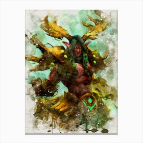 Cenarius World Of Warcraft Canvas Print