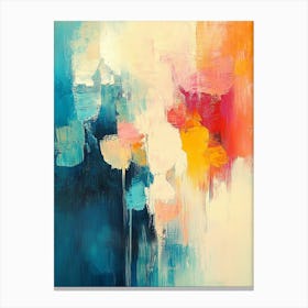 Abstract Oil Painting Background Canvas Print