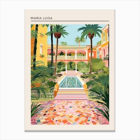 Maria Luisa Park Seville Spain Canvas Print