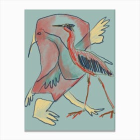 Heron Canvas Print