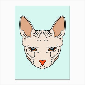 Sphynx Cat 1 Canvas Print