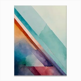 Abstract Watercolor Painting 11 Canvas Print