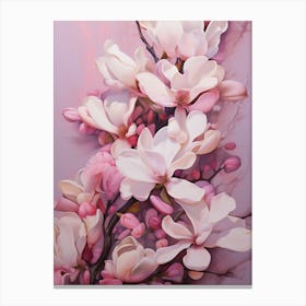 Pink Magnolia Canvas Print