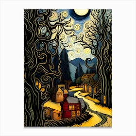 Starry Night 2 Canvas Print