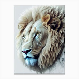 Lion Head 59 Canvas Print