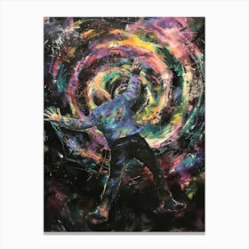 Man In Space Canvas Print