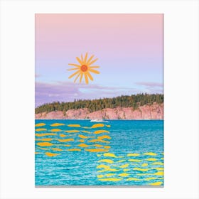 Summer Waves  Canvas Print