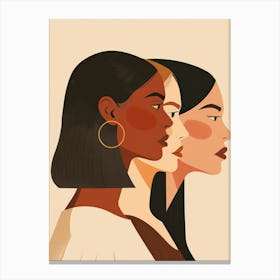 Three Women 3 Canvas Print