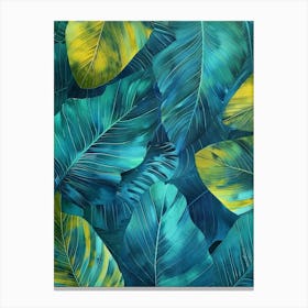 Tropical Leaves 33 Canvas Print