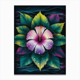 Hibiscus Flower 1 Canvas Print