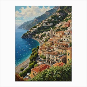 Positano 5 Canvas Print