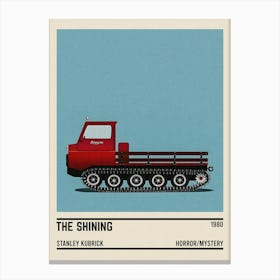 The Shining Snowcat Movie Canvas Print
