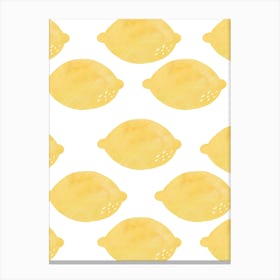 Lemons Canvas Print