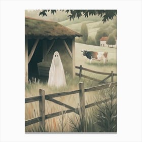 Ghost In The Barn Canvas Print