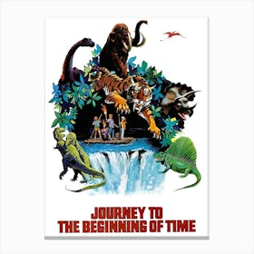 Journey To The Beginning Of Time (1955) Canvas Print