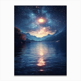 Night Sky 32 Canvas Print