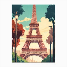 Paris Eiffel Tower Canvas Print