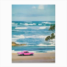 Coolangatta Beach Australia 70's Canvas Print