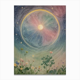 Circle Of Magic Canvas Print