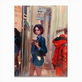 Street Art Canvas Print