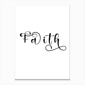 Faith Canvas Print