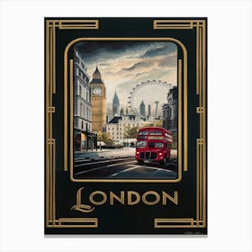 London Big Ben Canvas Print