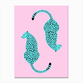 Two Cheetahs Canvas Print