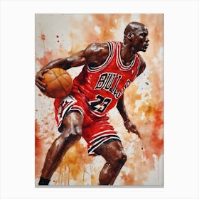 Michael Jordan Canvas Print