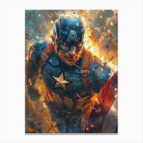 Captain America 47 Canvas Print