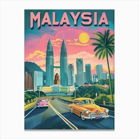 Malaysia Canvas Print