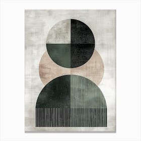 Dedekind Bauhaus Mid Century Canvas Print