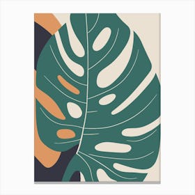 Monstera Leaf 8 Canvas Print