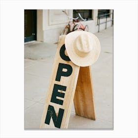 Open Marfa on Film Canvas Print