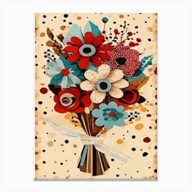 Bouquet Of Flowers 10 Canvas Print