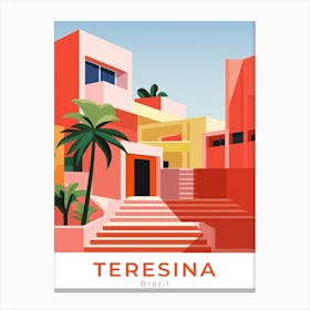 Brazil Teresina Travel Canvas Print