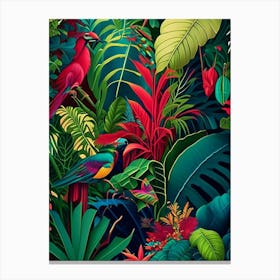 Tropical Paradise 9 Botanical Canvas Print