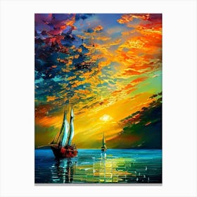 Art sky Canvas Print