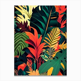 Jungle Patterns 2 Botanical Canvas Print