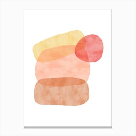 Abstract Watercolor Painting Canvas Print