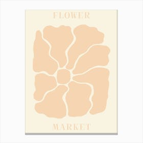 Flower Market Canvas Print