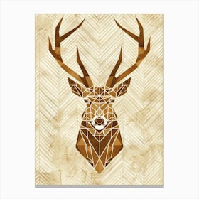 Deer Head 5 Canvas Print