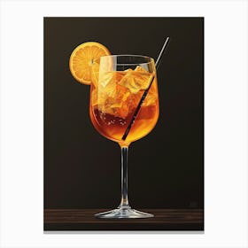 Tequila Cocktail 5 Canvas Print