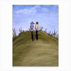 Top Of Bunny Hill Canvas Print