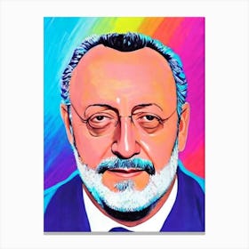 Jean Reno Pop Movies Art Movies Canvas Print