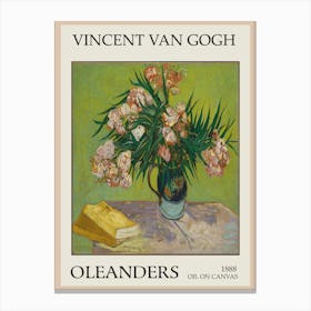 Van Gogh Oleanders Canvas Print