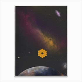 James Webb Telescope Canvas Print