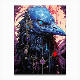 Crow Art 3 Canvas Print