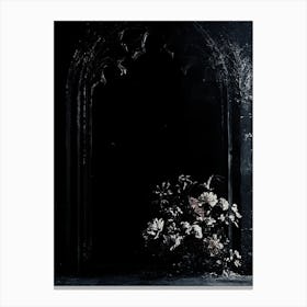 Doorway In The Dark Canvas Print