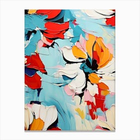 Abstract Floral Painting 7 Canvas Print