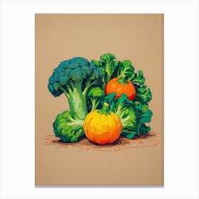 Vegetables Canvas Print Canvas Print